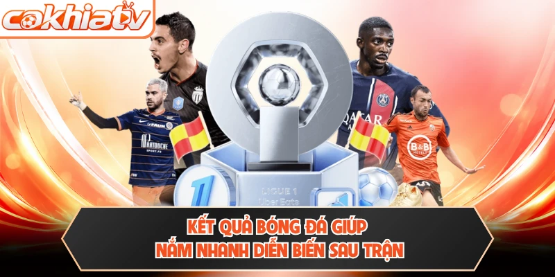 Kết quả bóng đá giúp nắm nhanh diễn biến sau trận