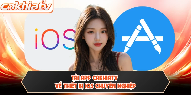 Tải app CAKHIATV về thiết bị IOS chuyên nghiệp