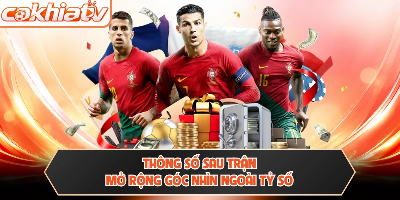 Thông số sau trận mở rộng góc nhìn ngoài tỷ số