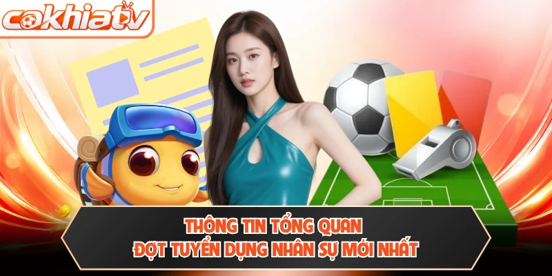 Thông tin tổng quan đợt tuyển dụng nhân sự mới nhất